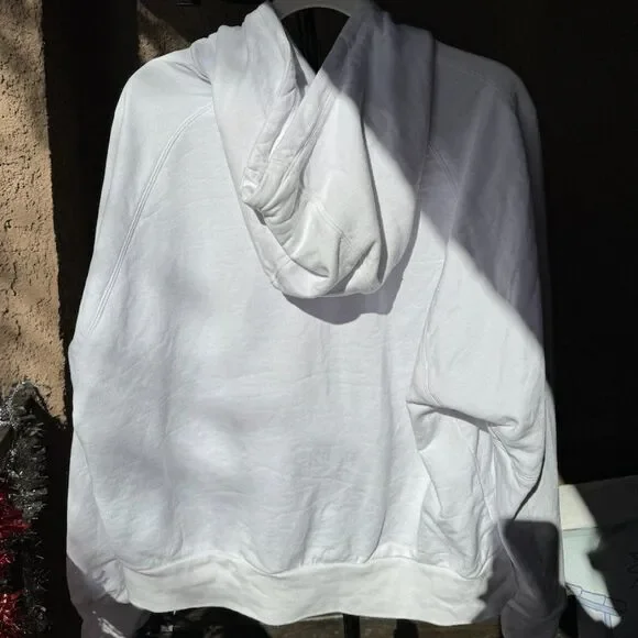 SOLD OUT White Adidas Y-3 Classic Chest Logo Hoodie - M - Picture 13 of 14